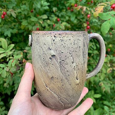 Посуда ручной работы. Ярмарка Мастеров - ручная работа Кружка «Лесная». Handmade.