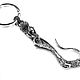 Заказать Брелок из серебра Hook JPBr23-04. Blacksilver. Ярмарка Мастеров. . Брелок Фото №3