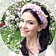 Заказать Венок для волос "Майская Яблонька". RussianTreasure (Наталья). Ярмарка Мастеров. . Диадемы Фото №3