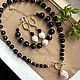 Браслет из жемчуга и агата. Браслет из бусин. Katerina Moroz accessories for you (katerinamoroz). Ярмарка Мастеров.  Фото №5
