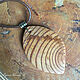 Order Pendant made of Siberian larch in rustic style. BijouSiberia. Livemaster. . Pendants Фото №3