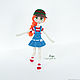 Master-class 'dress-up doll Summer sundress'. Knitting patterns. HandMade by Venelopa'TOYS. Online shopping on My Livemaster.  Фото №2