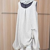 Одежда handmade. Livemaster - original item # 199 vestido de Lino Boho. Handmade.