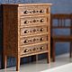 Furniture for dolls: Chest of drawers light walnut 1/12, Doll furniture, Moscow,  Фото №1