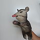 Order Toy on hand possum small. Theatrical puppets. AnzhWoolToy (AnzhelikaK). Livemaster. . Puppet show Фото №3