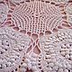 Punto servilleta de copo de nieve'. Swipe. Cross stitch and beads!. Ярмарка Мастеров.  Фото №9