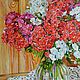 Картина маслом флоксы Цветы весна. Картины. КАРТИНЫ МАСЛОМ / ГРАФИКА/ художник Валентина Кокоулина. Ярмарка Мастеров.  Фото №6