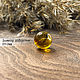 Order Beads ball 13mm made of natural lemon amber with inclusions. LUXAMBER. Livemaster. . Beads1 Фото №3