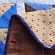 Лоскутное покрывало пэчворк Деревенский стиль дача. Покрывала. Personalized gifts Bags & backpacks (bobrovajahatka). Ярмарка Мастеров.  Фото №5