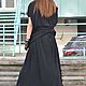 Loose, black cotton pants - PA0800TR. Pants. EUG fashion. Online shopping on My Livemaster.  Фото №2