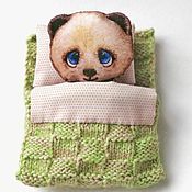 Куклы и игрушки handmade. Livemaster - original item Soft toys: Teddy bear in a sleeping envelope. Handmade.