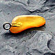Amber pendant 'A drop of honey', Pendants, Yalta,  Фото №1