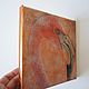 Bird oil painting Flamingo painting on potali. Pictures. Kind paintings by Irina Belozerova. My Livemaster. Фото №4