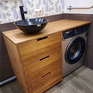 Мебель ручной работы. Ярмарка Мастеров - ручная работа Тумба в ванную ПИК. Handmade.