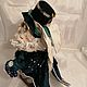 Белый кролик из зазеркалья. Интерьерная кукла. Fairy dolls. Ярмарка Мастеров.  Фото №6
