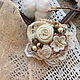 Brooch blossom. Brooches. crafts philosophy. Online shopping on My Livemaster.  Фото №2