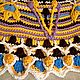 Handmade carpet colorful 'Mandala' of cord. Carpets. knitted handmade rugs (kovrik-makrame). My Livemaster. Фото №6