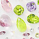 Ост 1 штNEW Swarovski 6106 16x9 мм Citrus Green. Кристаллы. Real Dream /    Реальная Мечта. Ярмарка Мастеров.  Фото №4