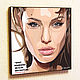 Picture of Angelina Jolie in the style of Pop Art, Pictures, Moscow,  Фото №1