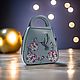  сумка женская натуральная кожа красная с колибри. Классическая сумка. Attention grabbing bags: сумки. Ярмарка Мастеров.  Фото №5