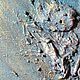 Интерьерная объемная картина в голубых тонах. Картины. Елена Ашихмина Интерьерные картины. Интернет-магазин Ярмарка Мастеров.  Фото №2