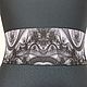 belt-elastic band Lace Black and white height 100mm elastic. Belt. elastic belt. My Livemaster. Фото №6