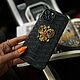 Чехол на iPhone из натуральной кожи питона с гербом России. Чехол. Маргарита. Интернет-магазин Ярмарка Мастеров.  Фото №2