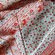 Ткань хлопок Пэчворк Бохо шик коралловый и лиловый новинка!. Ткани. Италана (итальянские ткани). Ярмарка Мастеров.  Фото №4