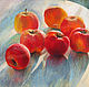 Painting with pastels Bulk apples, Pictures, Magnitogorsk,  Фото №1