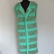 Одежда handmade. Livemaster - original item Knitted alto sleeveless 