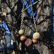 Винтаж handmade. Livemaster - original item Vintage necklaces: . AVON necklace, beads, jewelry.. Handmade.