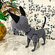 The dog Sparky from the movie 'FRANKENWEENIE'. Felted Toy. Nika Yakicheva. My Livemaster. Фото №4
