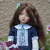 Текстильная кукла Леся