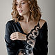 Shirt made of natural silk and lace black color. Nightdress. Delicate Clothing Store (Daria). My Livemaster. Фото №5