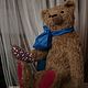 Мишка Кир. Мишки Тедди. Елена Перминова (elenaperminovabears). Ярмарка Мастеров.  Фото №9