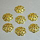Caps 14 mm for rhodium beads.pcs. Accessories for jewelry. beadsbeautiful2. My Livemaster. Фото №4