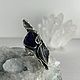  азурит премиум качества: серебро. Кольцо на весь палец. Shahinian Jewelry. Ярмарка Мастеров.  Фото №4