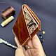 Картхолдер из натуральной кожи. Картхолдер. Carp Leather Craft | C.L.C. Ярмарка Мастеров.  Фото №11