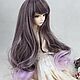 Order Doll wig, long, wavy, highlights, 3 sizes. pavapro. Livemaster. . Blanks for dolls and toys Фото №3