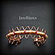 Заказать Браслет с   жемчугом и шпинелью. JazzBijoux (Елена Сафронова). Ярмарка Мастеров. . Браслет жесткий Фото №3
