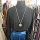 Order Blusa de algodón Victoriano (negro sobre negro). Moda No Time. Livemaster. . Blouses Фото №3