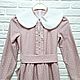 Платье для девочки из теплого хлопка. Платье. Ольга (butikromantika). Ярмарка Мастеров.  Фото №11