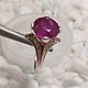 Silver ring with ruby. Rings. OuroborosJwlry. Ярмарка Мастеров.  Фото №5