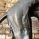 Винтаж: Потрясающая бронзовая статуя борзой в натуральную величину. Скульптуры винтажные. Уютный подвальчик. Ярмарка Мастеров.  Фото №5