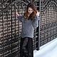 Заказать Свитер из ангоры. LadyKnitting (Natasha_knitrussia). Ярмарка Мастеров. . Свитеры Фото №3