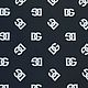 Плащевая Dolce Gabbana, черно-белая, арт. 94П24-4, Ткани, Искитим,  Фото №1