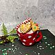 Заказать Игрушка Чашка Капучино с имбирными печеньками (ватное папье-маше). Светлана Сычугова. Ярмарка Мастеров. . Мягкие игрушки Фото №3