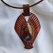 Pendant with Ural agate