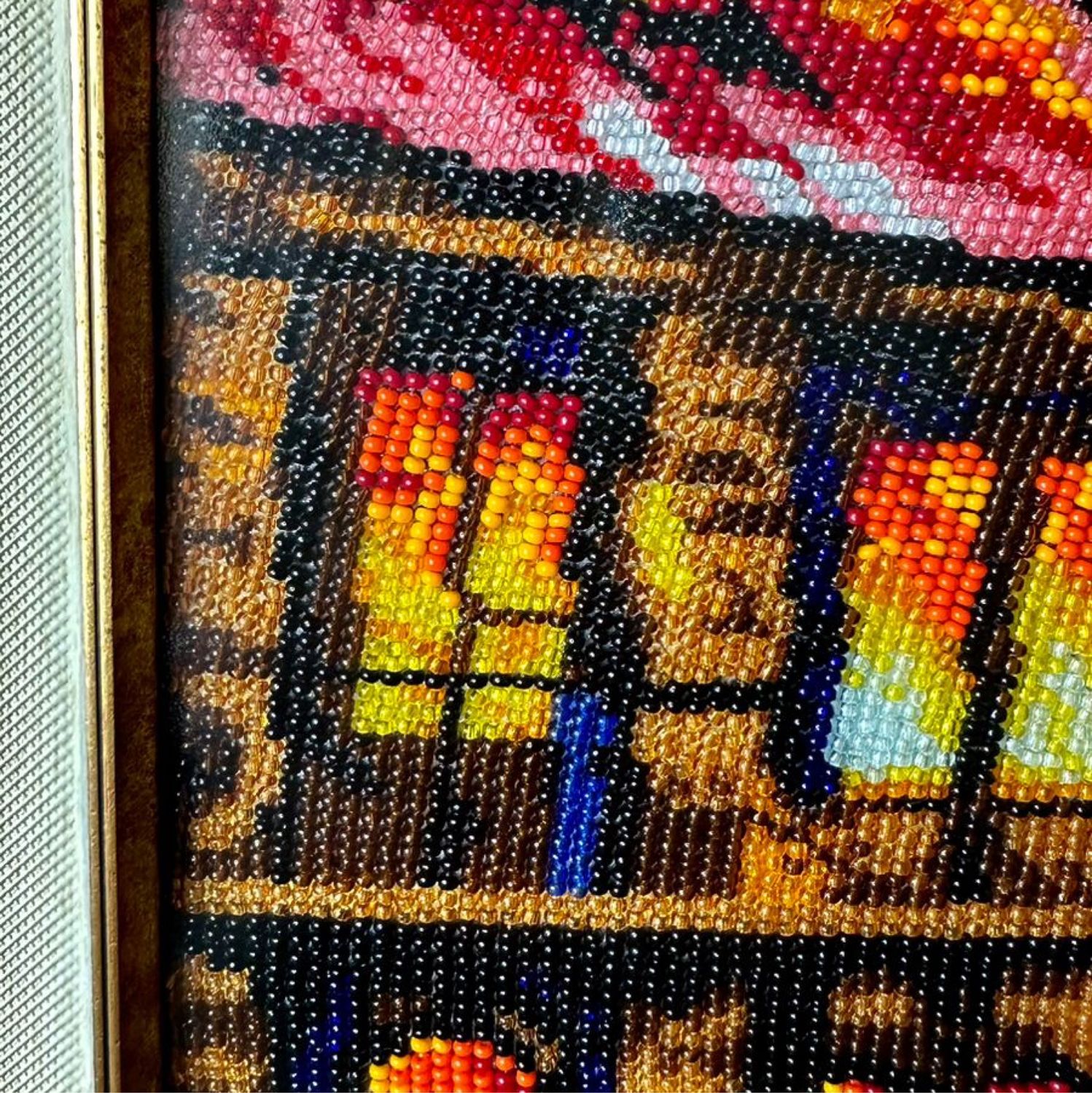 Картина вышивка бисером «Перекресток» в интернет-магазине Ярмарка ...