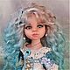 OOAK Paola Reina Tiffany doll, in a turquoise outfit, Custom, St. Petersburg,  Фото №1